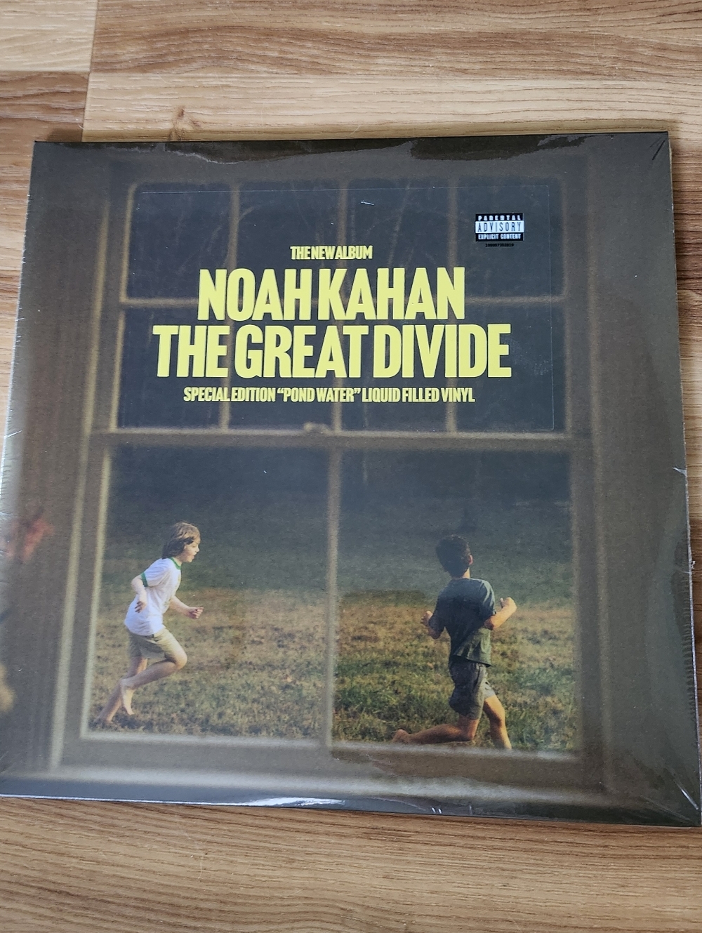 New Noah Kahan The Great Divide Pond Water LIQUID FILLED Vinyl Bad World